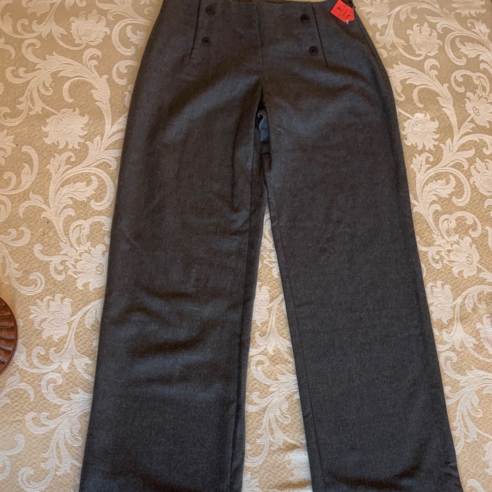 Work Order Gray Wool Pants